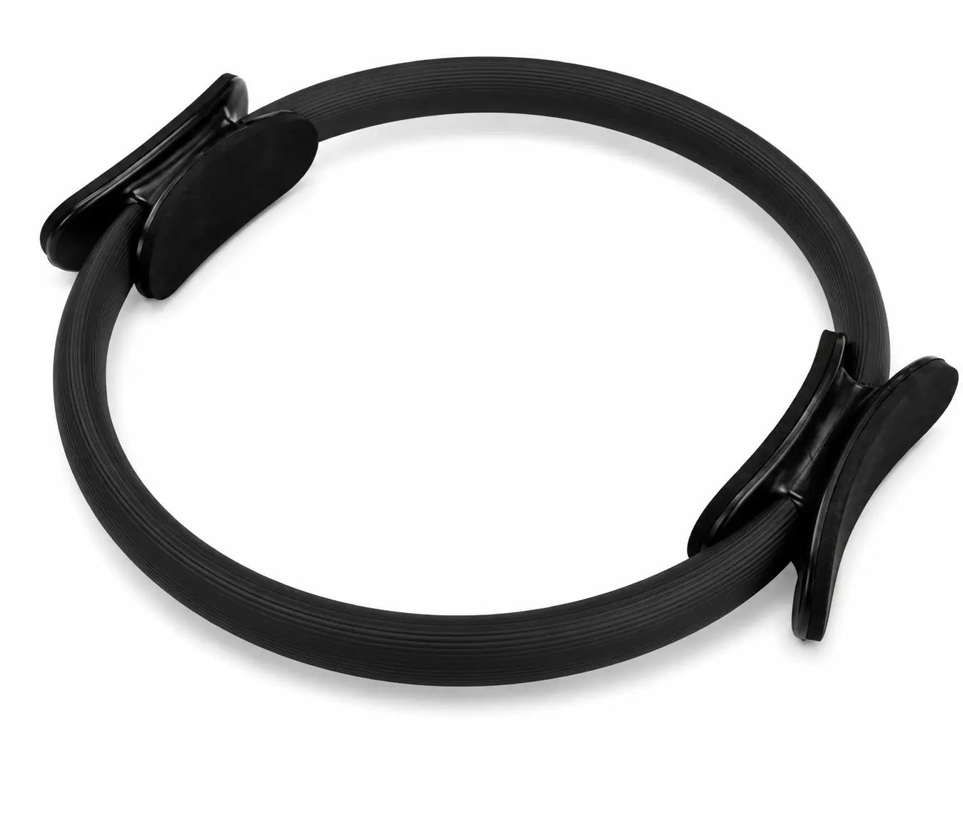 Cercle de pilates pour tonifier les cuisses, les abdominaux et les fessiers à la maison de couleur noir